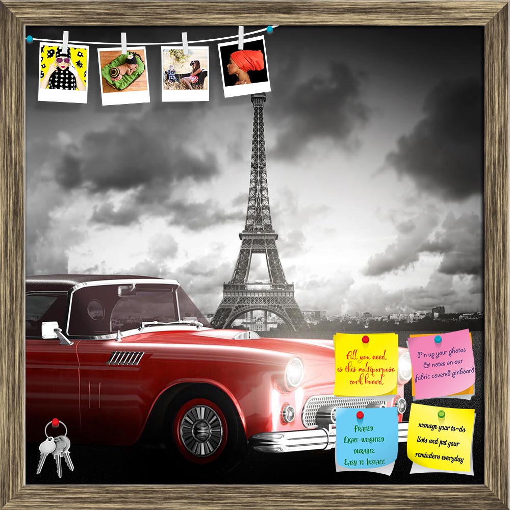 ArtzFolio Eiffel Tower, Paris, France D1 Printed Bulletin Board Notice Pin Board Soft Board | Framed-Bulletin Boards Framed-AZSAO36111266BLB_FR_L-Image Code 5004243 Vishnu Image Folio Pvt Ltd, IC 5004243, ArtzFolio, Bulletin Boards Framed, Automobiles, Places, Vintage, Photography, eiffel, tower, paris, france, d1, printed, bulletin, board, notice, pin, soft, framed, artistic, image, red, retro, car, travel, europe, summer, tour, tourism, view, french, destination, european, landmark, attraction, symbol, ol