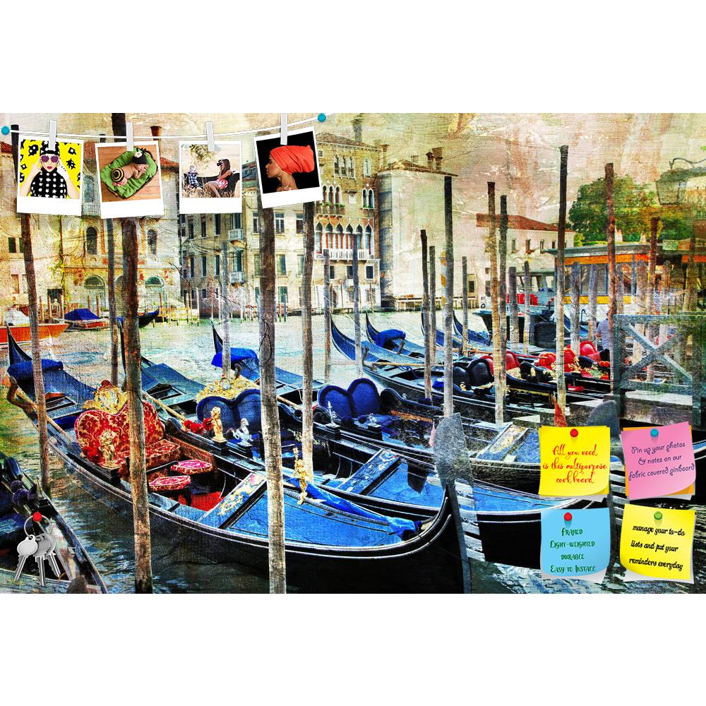 ArtzFolio Gondollas In Venice Printed Bulletin Board Notice Pin Board Soft Board | Frameless-Bulletin Boards Frameless-AZSAO36207126BLB_FL_L-Image Code 5004250 Vishnu Image Folio Pvt Ltd, IC 5004250, ArtzFolio, Bulletin Boards Frameless, Places, Photography, gondollas, in, venice, printed, bulletin, board, notice, pin, soft, frameless, artistic, picture, art, italian, paint, oil, famous, old, landmark, building, ancient, town, venetian, artwork, retro, sunset, mediterranean, style, historical, gondolier, tr