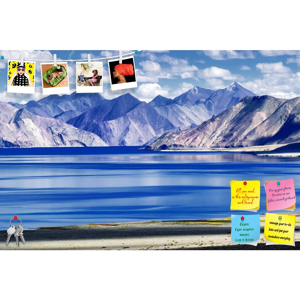 ArtzFolio Mountains & Pangong Tso Lake Ladakh Printed Bulletin Board Notice Pin Board Soft Board | Frameless-Bulletin Boards Frameless-AZSAO36452731BLB_FL_L-Image Code 5004270 Vishnu Image Folio Pvt Ltd, IC 5004270, ArtzFolio, Bulletin Boards Frameless, Places, Photography, mountains, pangong, tso, lake, ladakh, printed, bulletin, board, notice, pin, soft, frameless, huge, altitude, 4,350, m, 14,270, ft, 134, km, 83, mi, long, extends, india, tibet, leh, jammu, kashmir, mountain, water, blue, body, nature, 