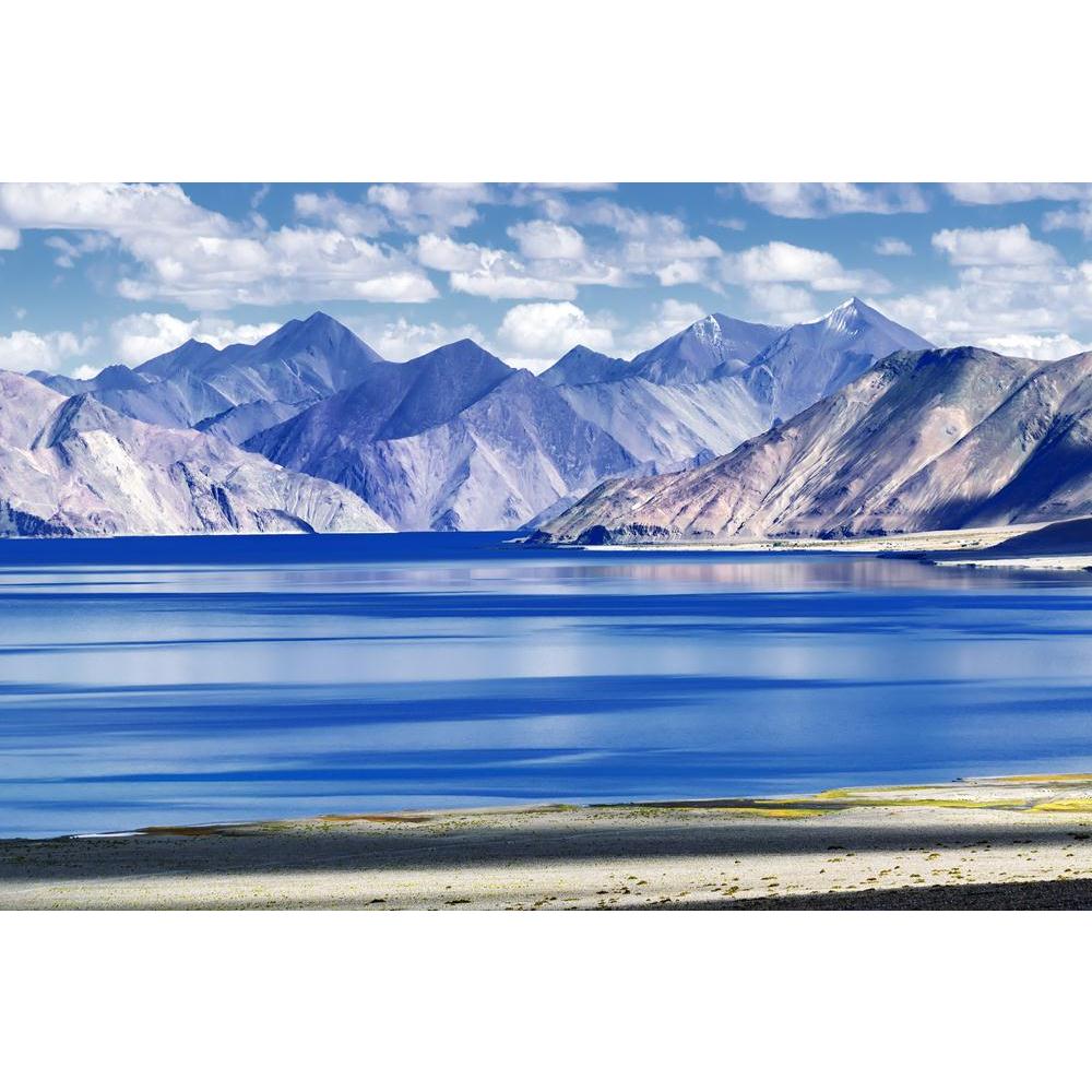 Pitaara Box Mountains & Pangong Tso Lake Ladakh Unframed Canvas Painting-Paintings Unframed Regular-PBART36452731AFF_UN_L-Image Code 5004270 Vishnu Image Folio Pvt Ltd, IC 5004270, Pitaara Box, Paintings Unframed Regular, Places, Photography, mountains, pangong, tso, lake, ladakh, unframed, canvas, painting, huge, altitude, 4,350, m, 14,270, ft, 134, km, 83, mi, long, extends, india, tibet, leh, jammu, kashmir, mountain, water, blue, body, nature, natural, high, china, border, extended, tourism, alpine, ran