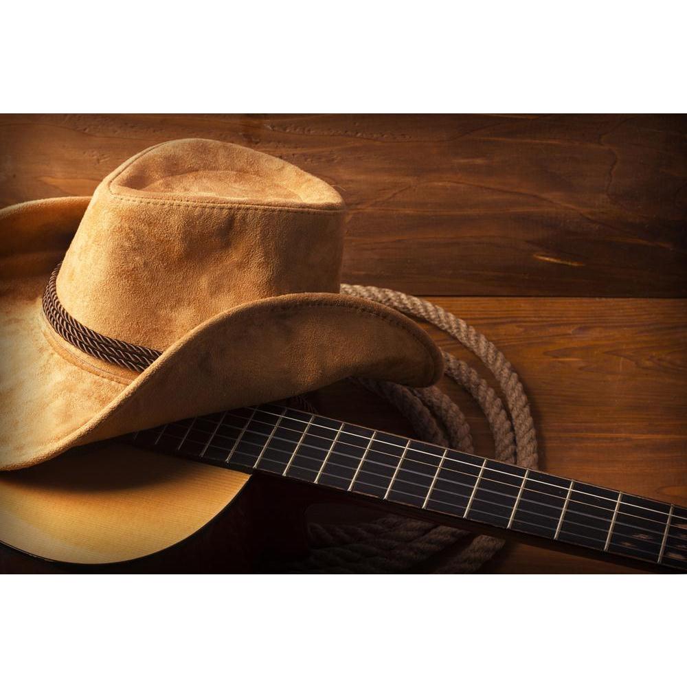 Guitar & Cowboy Hat Canvas Painting Synthetic Frame-Paintings MDF Framing-AFF_FR-IC 5004272 IC 5004272, American, Ancient, Countries, Culture, Ethnic, Fashion, Folk Art, Historical, Medieval, Music, Music and Dance, Music and Musical Instruments, Musical Instruments, Space, Traditional, Tribal, Vintage, Wooden, World Culture, guitar, cowboy, hat, canvas, painting, synthetic, frame, country, western, background, barn, brown, folk, instrument, lasso, musical, object, old, paper, ranch, rope, wood, artzfolio, 