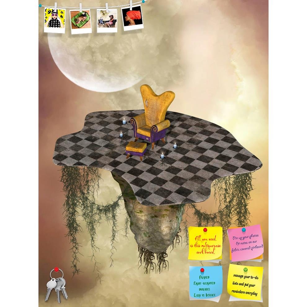 ArtzFolio Fantasy Landscape With Armchair Candles & Books Printed Bulletin Board Notice Pin Board Soft Board | Frameless-Bulletin Boards Frameless-AZSAO36524613BLB_FL_L-Image Code 5004277 Vishnu Image Folio Pvt Ltd, IC 5004277, ArtzFolio, Bulletin Boards Frameless, Fantasy, Kids, Landscapes, Digital Art, landscape, with, armchair, candles, books, printed, bulletin, board, notice, pin, soft, frameless, stage, moon, moss, stool, backdrops, background, fairy, fairytale, dream, art, fae, princess, dreamy, digit