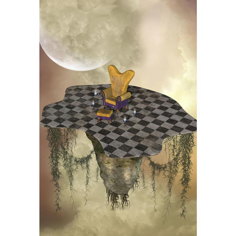 ArtzFolio Fantasy Landscape With Armchair Candles & Books Unframed Paper Poster-Paper Posters Unframed-AZART36524613POS_UN_L-Image Code 5004277 Vishnu Image Folio Pvt Ltd, IC 5004277, ArtzFolio, Paper Posters Unframed, Fantasy, Kids, Landscapes, Digital Art, landscape, with, armchair, candles, books, unframed, paper, poster, wall, large, size, for, living, room, home, decoration, big, framed, decor, posters, pitaara, box, modern, art, frame, bedroom, amazonbasics, door, drawing, small, decorative, office, r
