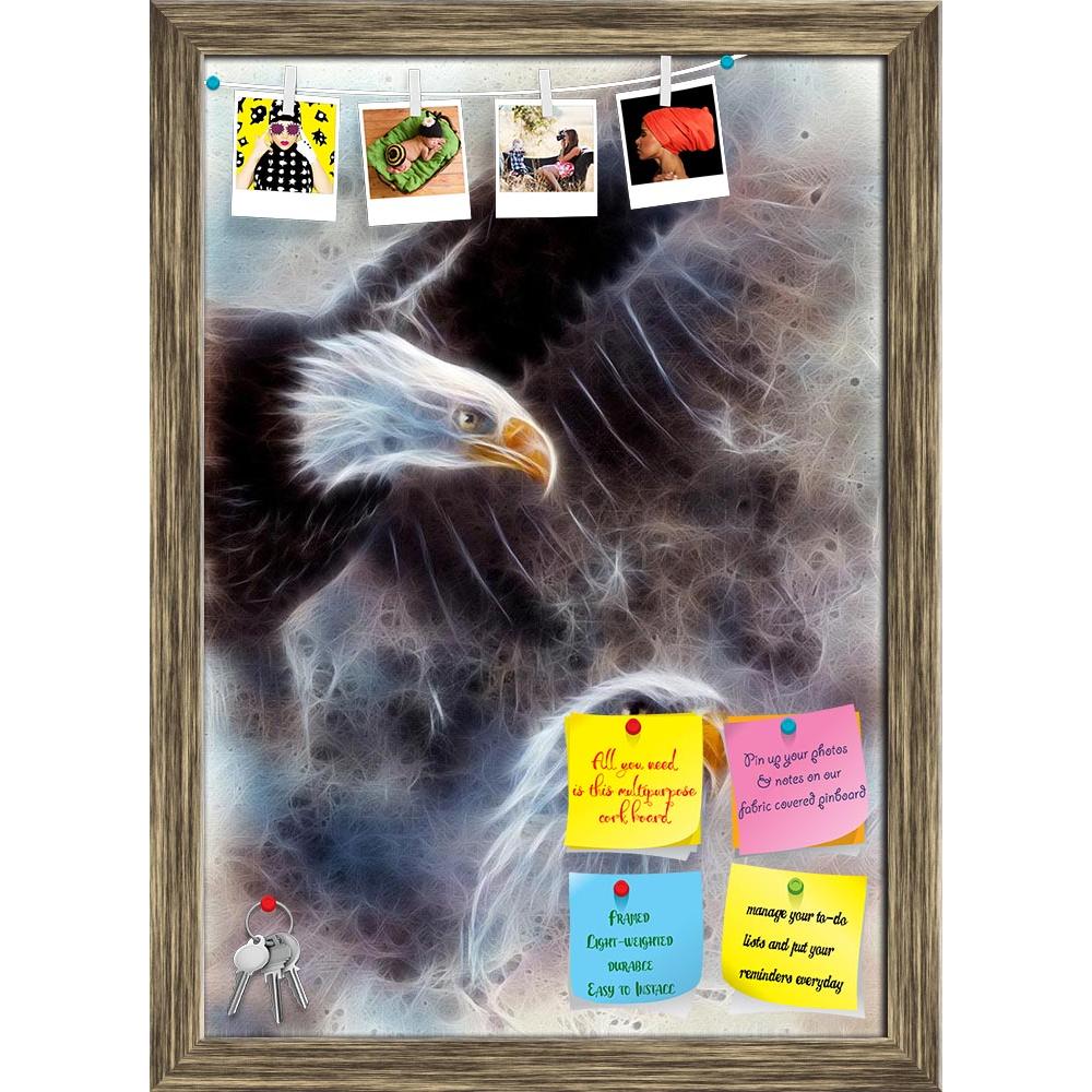 ArtzFolio Airbrush Artwork Of Two Eagles D1 Printed Bulletin Board Notice Pin Board Soft Board | Framed-Bulletin Boards Framed-AZSAO36540452BLB_FR_L-Image Code 5004278 Vishnu Image Folio Pvt Ltd, IC 5004278, ArtzFolio, Bulletin Boards Framed, Birds, Fine Art Reprint, airbrush, artwork, of, two, eagles, d1, printed, bulletin, board, notice, pin, soft, framed, beautiful, painting, abstract, background, one, stretching, his, black, wings, fly, fractal, efect, art, artist, picture, color, colorful, multicolored