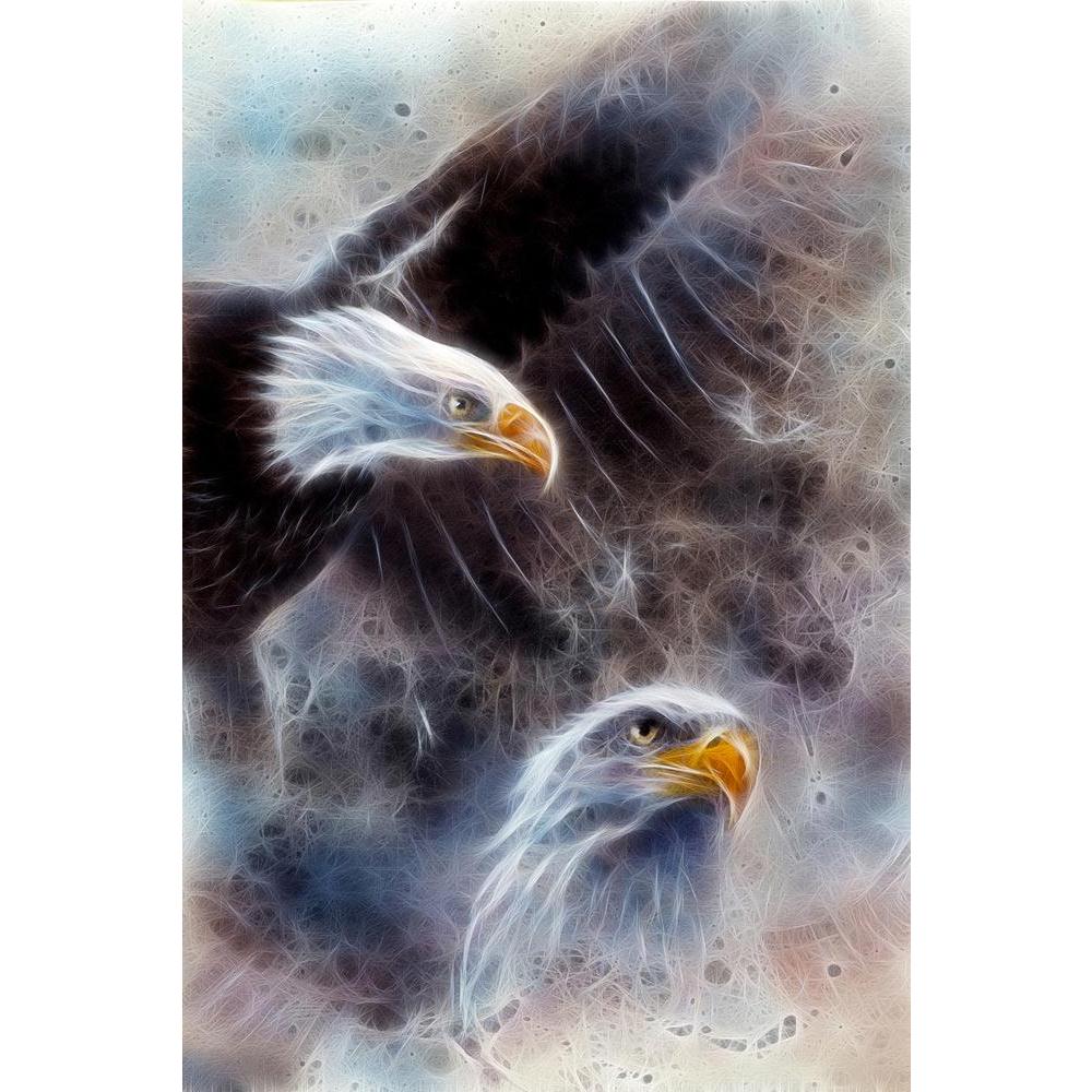 ArtzFolio Airbrush Artwork Of Two Eagles D1 Unframed Paper Poster-Paper Posters Unframed-AZART36540452POS_UN_L-Image Code 5004278 Vishnu Image Folio Pvt Ltd, IC 5004278, ArtzFolio, Paper Posters Unframed, Birds, Fine Art Reprint, airbrush, artwork, of, two, eagles, d1, unframed, paper, poster, wall, large, size, for, living, room, home, decoration, big, framed, decor, posters, pitaara, box, modern, art, with, frame, bedroom, amazonbasics, door, drawing, small, decorative, office, reception, multiple, friend
