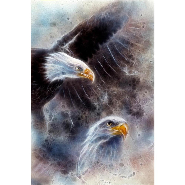 Airbrush Artwork Of Two Eagles Unframed Paper Poster-Paper Posters Unframed-POS_UN-IC 5004278 IC 5004278, Abstract Expressionism, Abstracts, American, Animals, Art and Paintings, Birds, Black, Black and White, Drawing, Illustrations, Paintings, Semi Abstract, airbrush, artwork, of, two, eagles, unframed, paper, wall, poster, abstract, airbrushing, amazing, animal, art, artist, beaks, beautiful, beauty, big, blurry, brave, canvas, color, colorful, concentrated, detailed, eagle, fascinating, feathers, flight,