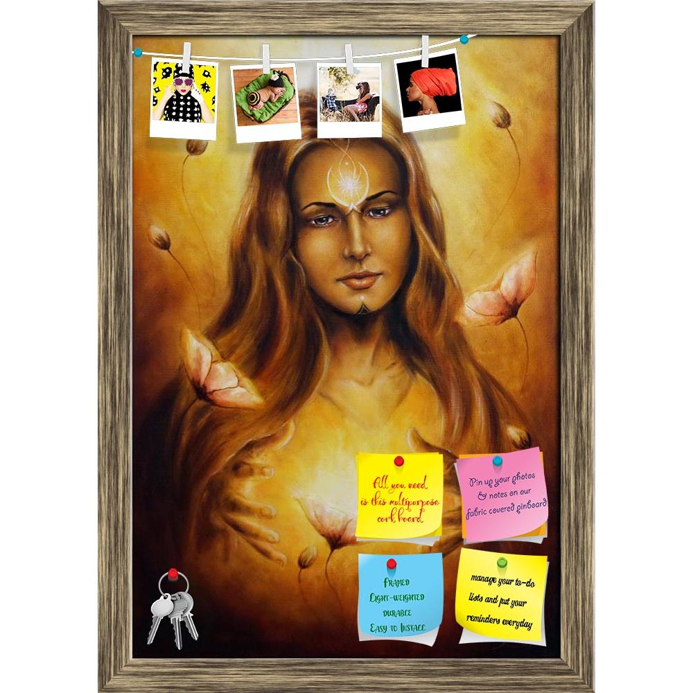 ArtzFolio Spring Fairy Goddess Metamorphosing Energy Of Light Printed Bulletin Board Notice Pin Board Soft Board | Framed-Bulletin Boards Framed-AZSAO36550573BLB_FR_L-Image Code 5004285 Vishnu Image Folio Pvt Ltd, IC 5004285, ArtzFolio, Bulletin Boards Framed, Fantasy, Fine Art Reprint, spring, fairy, goddess, metamorphosing, energy, of, light, printed, bulletin, board, notice, pin, soft, framed, a, beautiful, oil, painting, enchanting, playfuly, flow, shiny, flowers, art, artist, artwork, picture, color, c