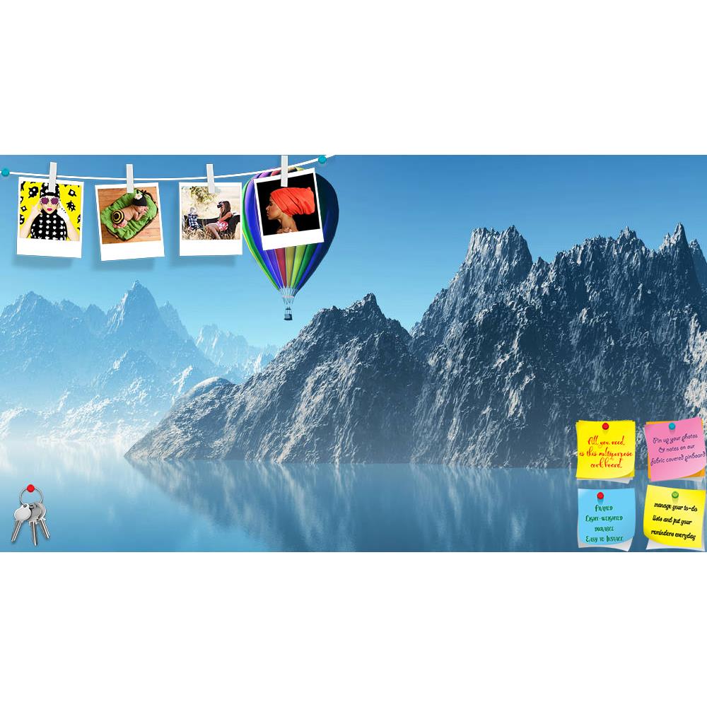 ArtzFolio Hot Air Balloon Floating Over High Mountains Printed Bulletin Board Notice Pin Board Soft Board | Frameless-Bulletin Boards Frameless-AZSAO36596222BLB_FL_L-Image Code 5004288 Vishnu Image Folio Pvt Ltd, IC 5004288, ArtzFolio, Bulletin Boards Frameless, Fantasy, Digital Art, hot, air, balloon, floating, over, high, mountains, printed, bulletin, board, notice, pin, soft, frameless, 3d, render, landscape, tropical, holiday, vacation, ocean, sea, water, sunny, illustration, background, mountain, cloud