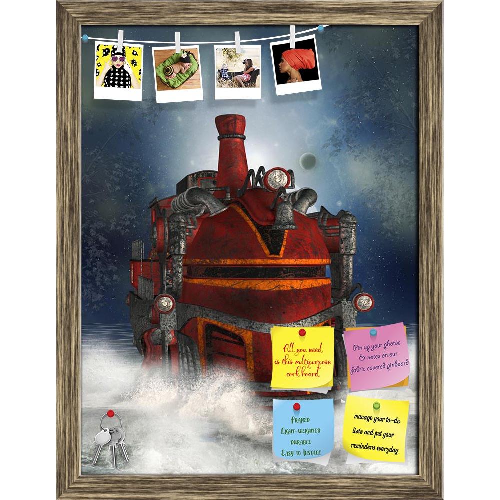 ArtzFolio Fantasy Scene With Steampunk Style In The Ocean Printed Bulletin Board Notice Pin Board Soft Board | Framed-Bulletin Boards Framed-AZSAO36639354BLB_FR_L-Image Code 5004290 Vishnu Image Folio Pvt Ltd, IC 5004290, ArtzFolio, Bulletin Boards Framed, Fantasy, Kids, Digital Art, scene, with, steampunk, style, in, the, ocean, printed, bulletin, board, notice, pin, soft, framed, train, science, fiction, backdrops, background, fairy, landscape, fairytale, dream, art, fae, princess, digital, beautiful, clo