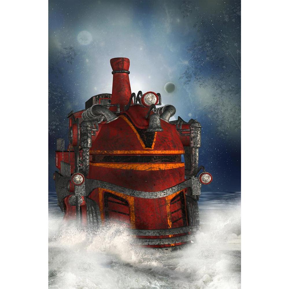 ArtzFolio Fantasy Scene With Steampunk Style In The Ocean Unframed Paper Poster-Paper Posters Unframed-AZART36639354POS_UN_L-Image Code 5004290 Vishnu Image Folio Pvt Ltd, IC 5004290, ArtzFolio, Paper Posters Unframed, Fantasy, Kids, Digital Art, scene, with, steampunk, style, in, the, ocean, unframed, paper, poster, wall, large, size, for, living, room, home, decoration, big, framed, decor, posters, pitaara, box, modern, art, frame, bedroom, amazonbasics, door, drawing, small, decorative, office, reception