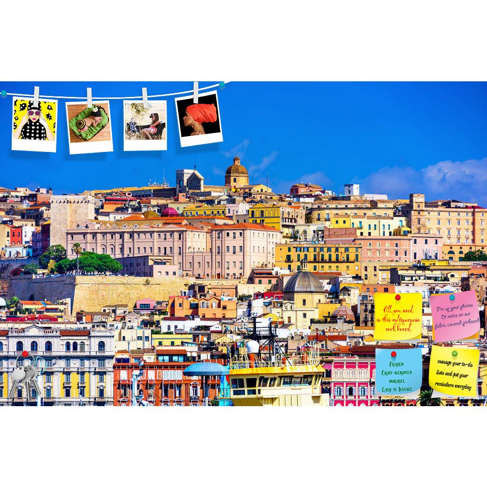 ArtzFolio Cagliari, Sardinia, Italy Old Town Skyline Printed Bulletin Board Notice Pin Board Soft Board | Frameless-Bulletin Boards Frameless-AZSAO36657850BLB_FL_L-Image Code 5004292 Vishnu Image Folio Pvt Ltd, IC 5004292, ArtzFolio, Bulletin Boards Frameless, Places, Photography, cagliari, sardinia, italy, old, town, skyline, printed, bulletin, board, notice, pin, soft, frameless, view, scene, scenic, scenery, famous, place, location, landmark, architecture, sardinian, coastal, italian, island, destination