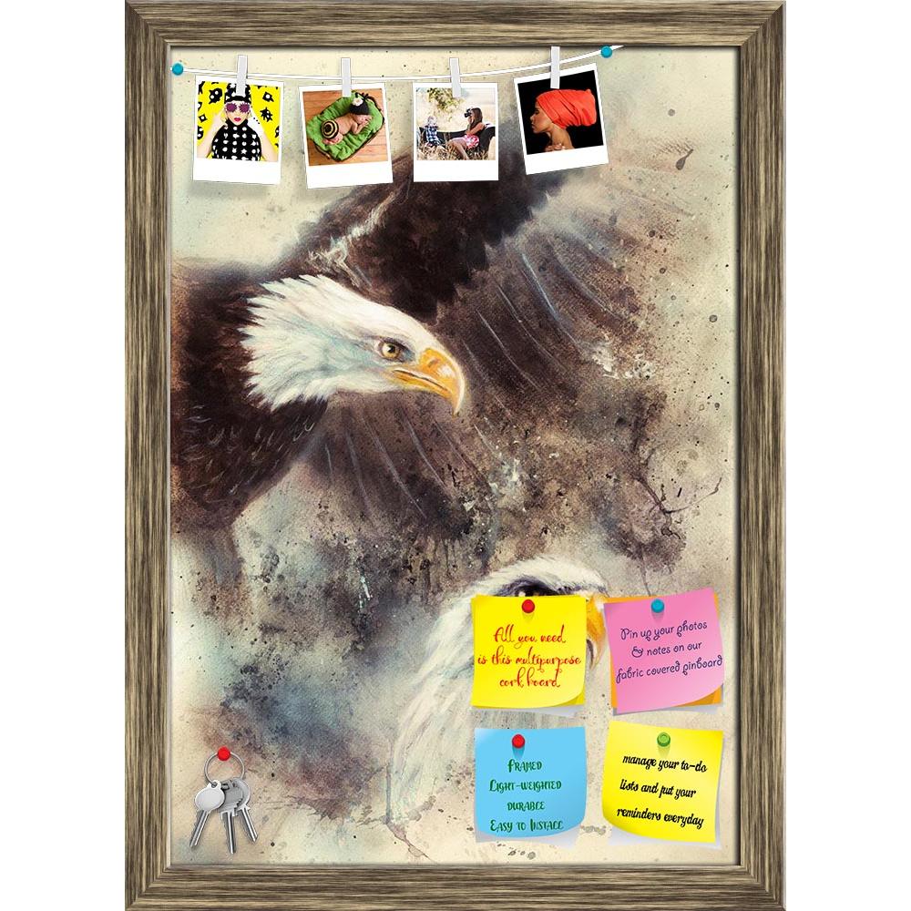 ArtzFolio Airbrush Artwork Of Two Eagles D2 Printed Bulletin Board Notice Pin Board Soft Board | Framed-Bulletin Boards Framed-AZSAO36659138BLB_FR_L-Image Code 5004294 Vishnu Image Folio Pvt Ltd, IC 5004294, ArtzFolio, Bulletin Boards Framed, Birds, Fine Art Reprint, airbrush, artwork, of, two, eagles, d2, printed, bulletin, board, notice, pin, soft, framed, beautiful, painting, abstract, background, one, stretching, his, black, wings, fly, art, artist, picture, color, colorful, multicolored, oil, medium, c