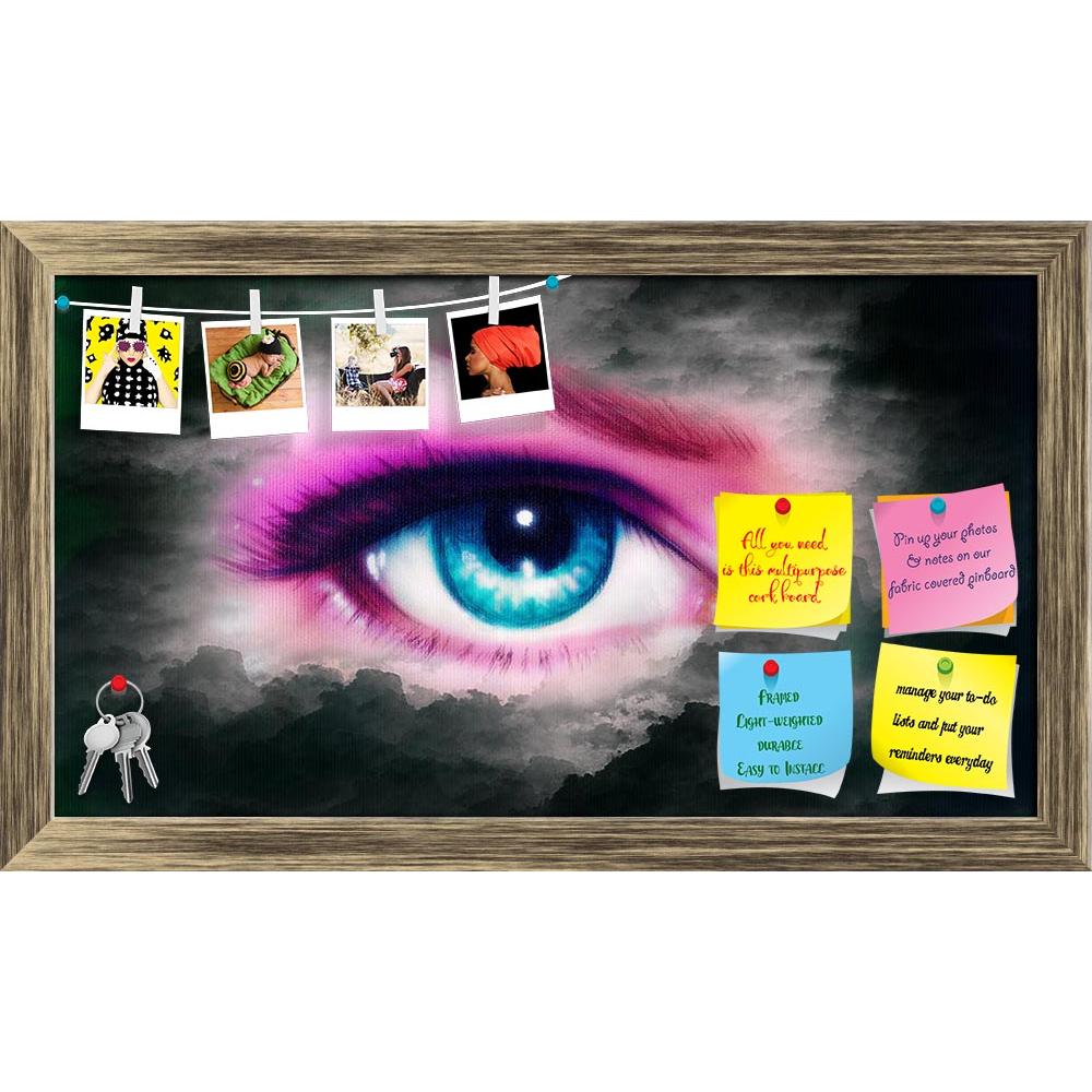 ArtzFolio Beautiful Women Eye Printed Bulletin Board Notice Pin Board Soft Board | Framed-Bulletin Boards Framed-AZSAO36659160BLB_FR_L-Image Code 5004297 Vishnu Image Folio Pvt Ltd, IC 5004297, ArtzFolio, Bulletin Boards Framed, Fantasy, Fine Art Reprint, beautiful, women, eye, printed, bulletin, board, notice, pin, soft, framed, painting, cloud, sky, effect, black, white, retro, style, air, atmosphere, backdrop, background, beam, beauty, blue, blue-sky, bright, brightly, clouds, cloudscape, cloudy, cumulus