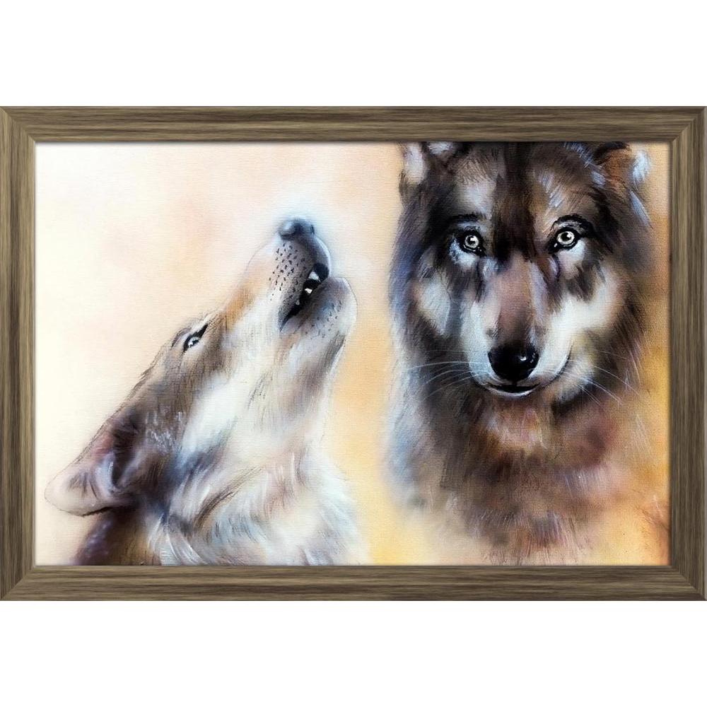 ArtzFolio Pair Of Wolves Paper Poster Frame | Top Acrylic Glass-Paper Posters Framed-AZART36659186POS_FR_L-Image Code 5004298 Vishnu Image Folio Pvt Ltd, IC 5004298, ArtzFolio, Paper Posters Framed, Animals, Fine Art Reprint, pair, of, wolves, paper, poster, frame, top, acrylic, glass, wolf, werewolf, hill, hand, drawn, primitive, isolated, stone, painted, natural, green, western, earthy, primal, rock, brown, rocky, line, night, male, soul-mate, mountainside, twilight, lover, gray, female, pack, dark, mate,