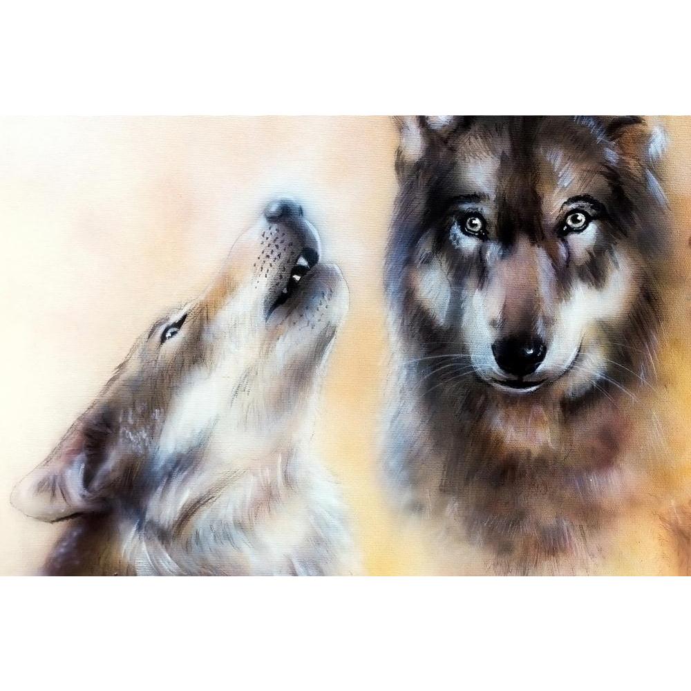 ArtzFolio Pair Of Wolves Unframed Paper Poster-Paper Posters Unframed-AZART36659186POS_UN_L-Image Code 5004298 Vishnu Image Folio Pvt Ltd, IC 5004298, ArtzFolio, Paper Posters Unframed, Animals, Fine Art Reprint, pair, of, wolves, unframed, paper, poster, wall, large, size, for, living, room, home, decoration, big, framed, decor, posters, pitaara, box, modern, art, with, frame, bedroom, amazonbasics, door, drawing, small, decorative, office, reception, multiple, friends, images, reprints, reprint, kids, bat