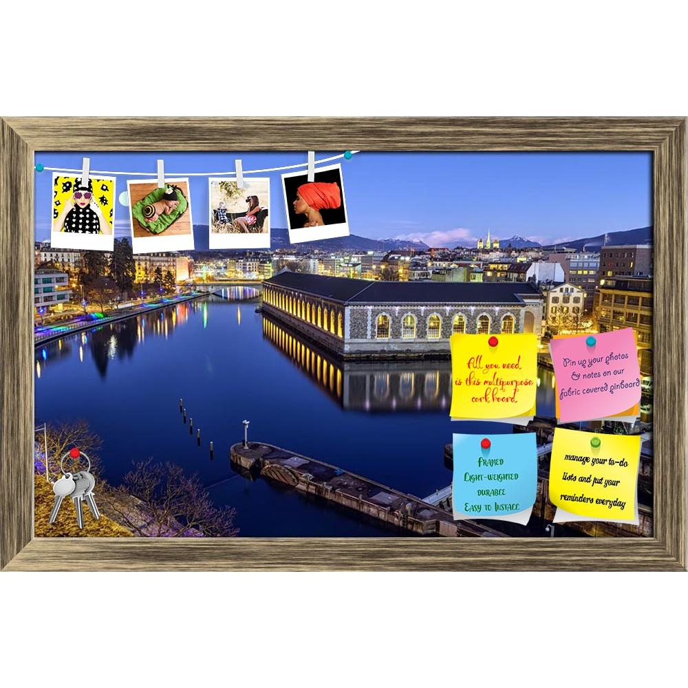 ArtzFolio Cathedral Tower & Rhone River, Geneva, Switzerland Printed Bulletin Board Notice Pin Board Soft Board | Framed-Bulletin Boards Framed-AZSAO36670805BLB_FR_L-Image Code 5004299 Vishnu Image Folio Pvt Ltd, IC 5004299, ArtzFolio, Bulletin Boards Framed, Landscapes, Places, Photography, cathedral, tower, rhone, river, geneva, switzerland, printed, bulletin, board, notice, pin, soft, framed, bfm, hdr, swiss, saint-pierre, green, batiment, water, des, architecture, city, landmark, lake, building, forces-