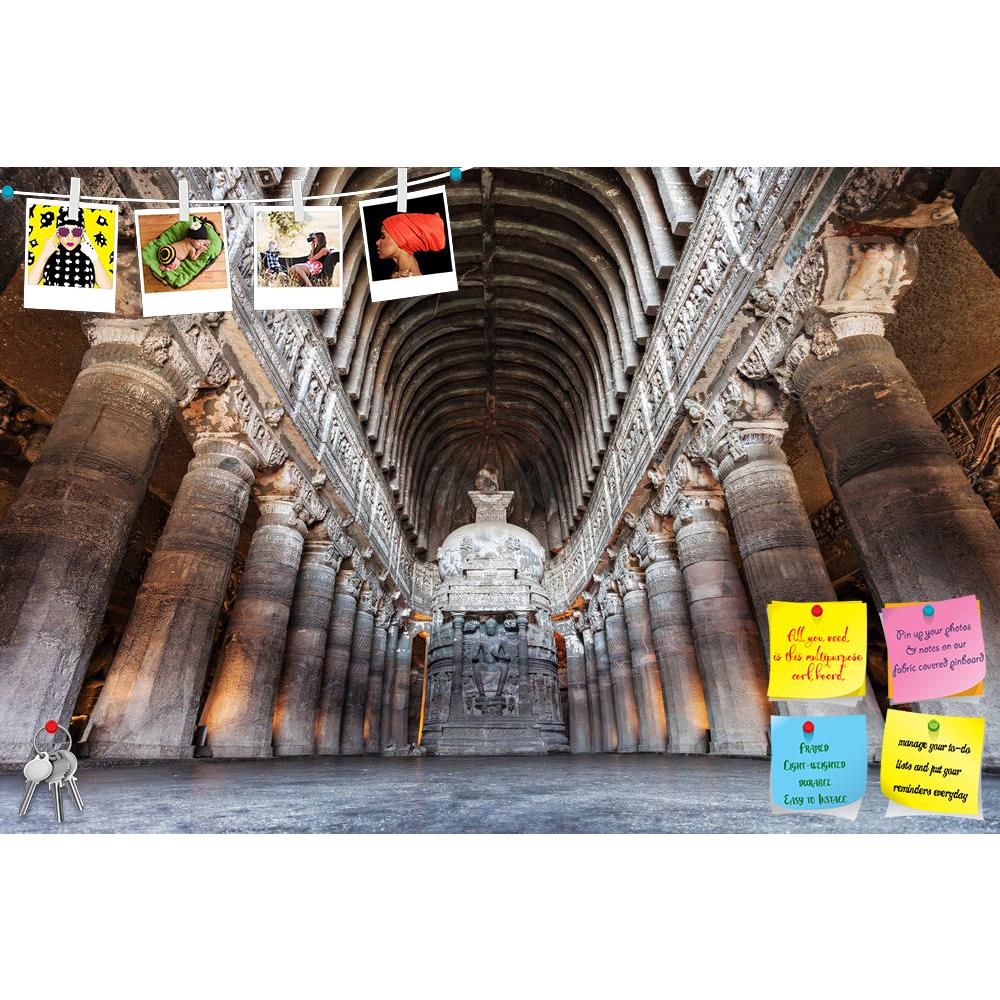 ArtzFolio Ajanta Caves Near Aurangabad India Printed Bulletin Board Notice Pin Board Soft Board | Frameless-Bulletin Boards Frameless-AZSAO36714059BLB_FL_L-Image Code 5004300 Vishnu Image Folio Pvt Ltd, IC 5004300, ArtzFolio, Bulletin Boards Frameless, Places, Religious, Photography, ajanta, caves, near, aurangabad, india, printed, bulletin, board, notice, pin, soft, frameless, cave, maharashtra, landmark, attraction, ancient, rock, temple, asia, buddhism, buddha, old, heritage, statue, buddhist, religion, 