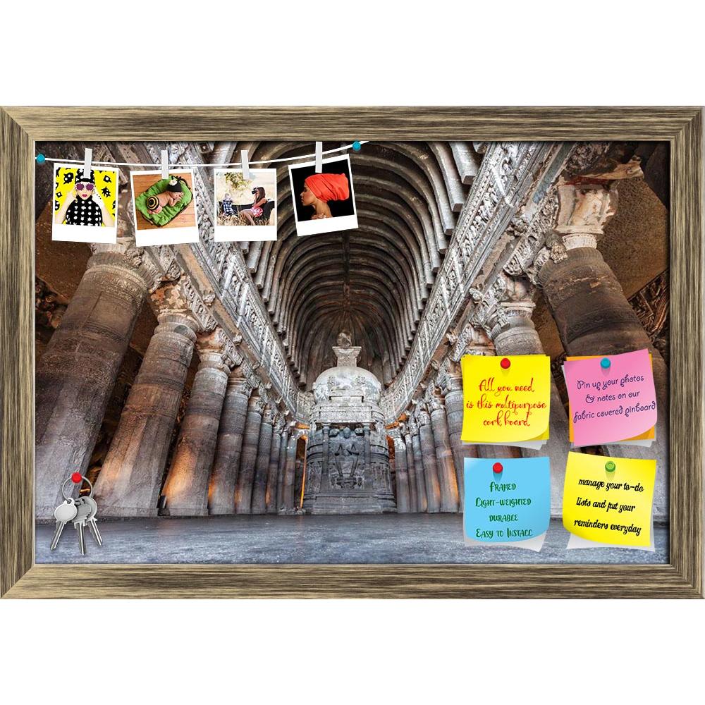 ArtzFolio Ajanta Caves Near Aurangabad India Printed Bulletin Board Notice Pin Board Soft Board | Framed-Bulletin Boards Framed-AZSAO36714059BLB_FR_L-Image Code 5004300 Vishnu Image Folio Pvt Ltd, IC 5004300, ArtzFolio, Bulletin Boards Framed, Places, Religious, Photography, ajanta, caves, near, aurangabad, india, printed, bulletin, board, notice, pin, soft, framed, cave, maharashtra, landmark, attraction, ancient, rock, temple, asia, buddhism, buddha, old, heritage, statue, buddhist, religion, historic, hi