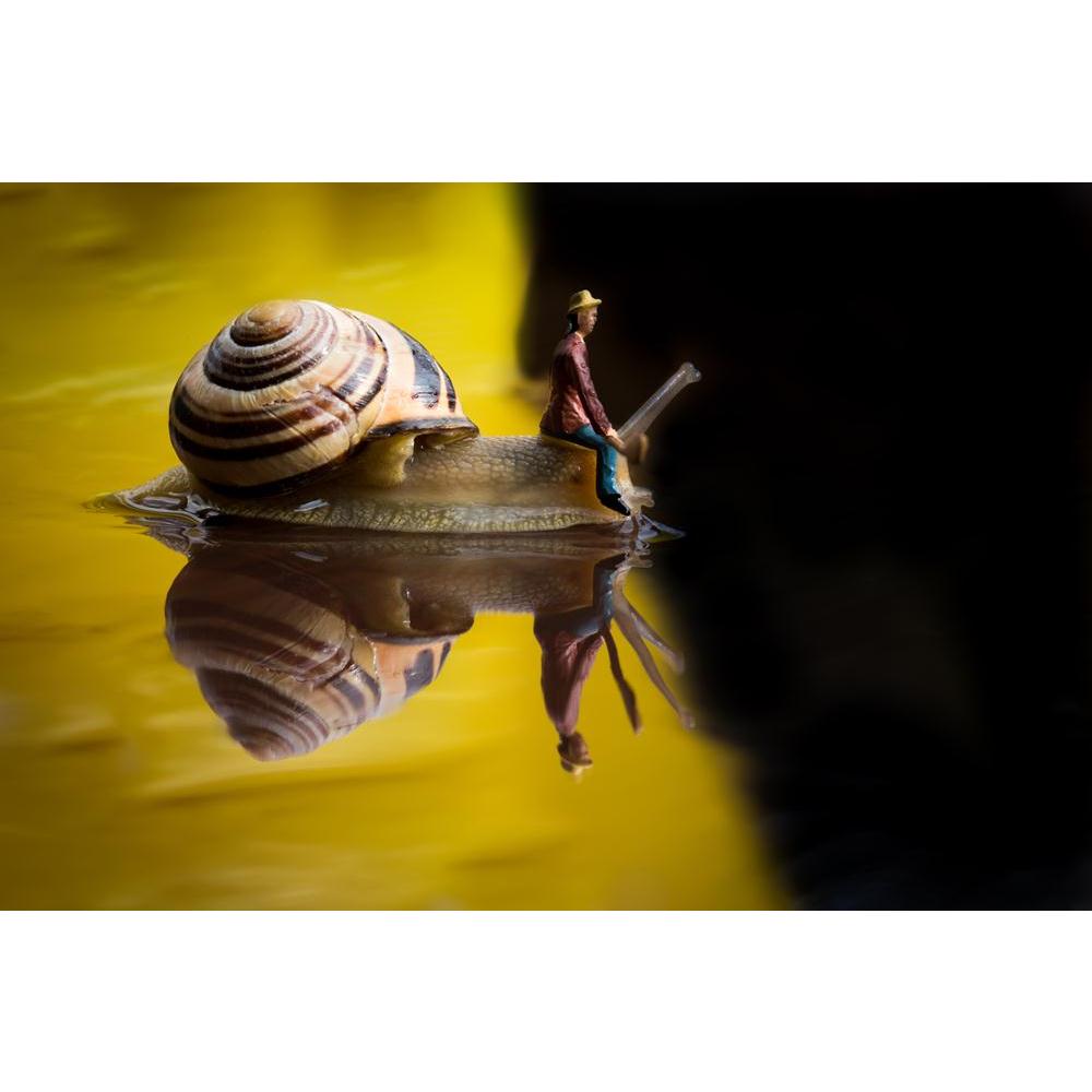 Snail Ship Canvas Painting Synthetic Frame-Paintings MDF Framing-AFF_FR-IC 5004303 IC 5004303, Boats, Fantasy, Illustrations, Nautical, snail, ship, canvas, painting, synthetic, frame, blue, boat, dream, fairy, figure, illustration, lake, one, paddle, pond, rudder, swim, water, world, artzfolio, wall decor for living room, wall frames for living room, frames for living room, wall art, canvas painting, wall frame, scenery, panting, paintings for living room, framed wall art, wall painting, scenery painting, 