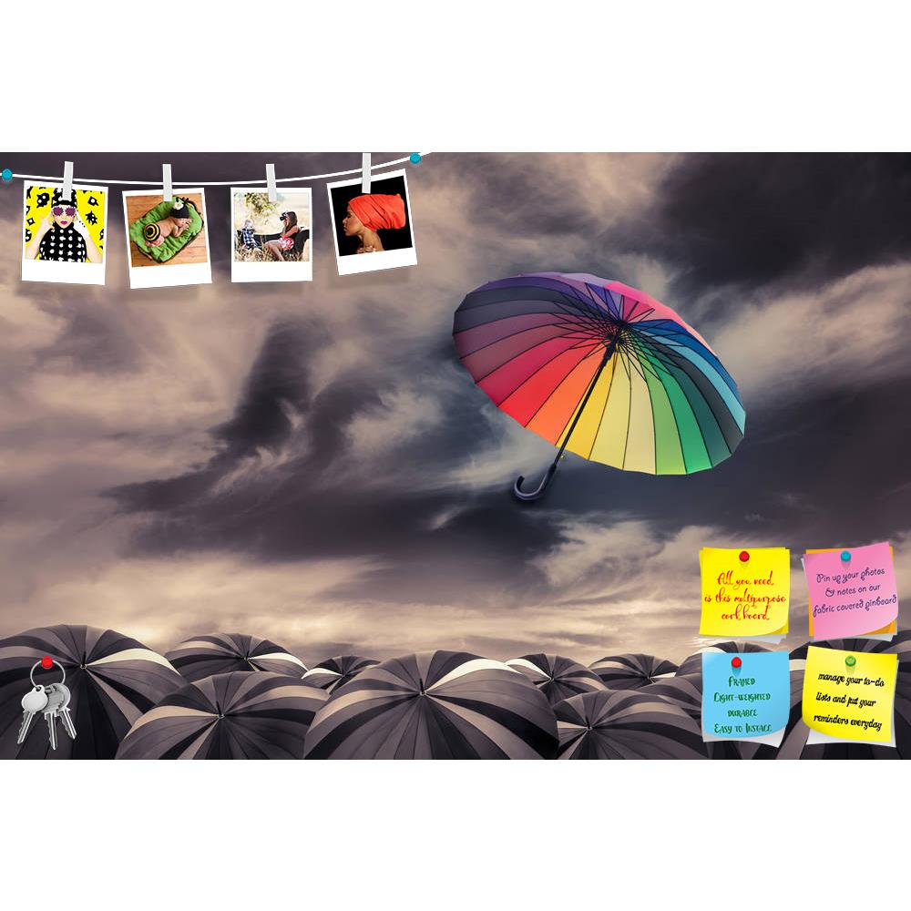 ArtzFolio Standing Out Aloud D2 Printed Bulletin Board Notice Pin Board Soft Board | Frameless-Bulletin Boards Frameless-AZSAO36850545BLB_FL_L-Image Code 5004310 Vishnu Image Folio Pvt Ltd, IC 5004310, ArtzFolio, Bulletin Boards Frameless, Conceptual, Digital Art, standing, out, aloud, d2, printed, bulletin, board, notice, pin, soft, frameless, rainbow, umbrella, fly, mass, black, umbrellas, april, autumn, blind, blow, business, clouds, colorful, concept, cover, creative, creativity, crowd, dark, date, diff