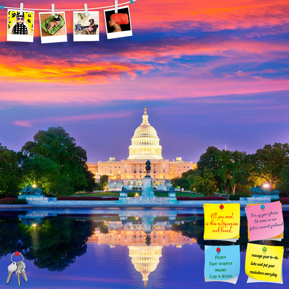 ArtzFolio Capitol Building Sunset Congress, Washington DC USA Printed Bulletin Board Notice Pin Board Soft Board | Frameless-Bulletin Boards Frameless-AZSAO36931807BLB_FL_L-Image Code 5004319 Vishnu Image Folio Pvt Ltd, IC 5004319, ArtzFolio, Bulletin Boards Frameless, Places, Photography, capitol, building, sunset, congress, washington, dc, usa, printed, bulletin, board, notice, pin, soft, frameless, america, american, architecture, blue, capital, city, columbia, dawn, democracy, district, dome, dusk, faca