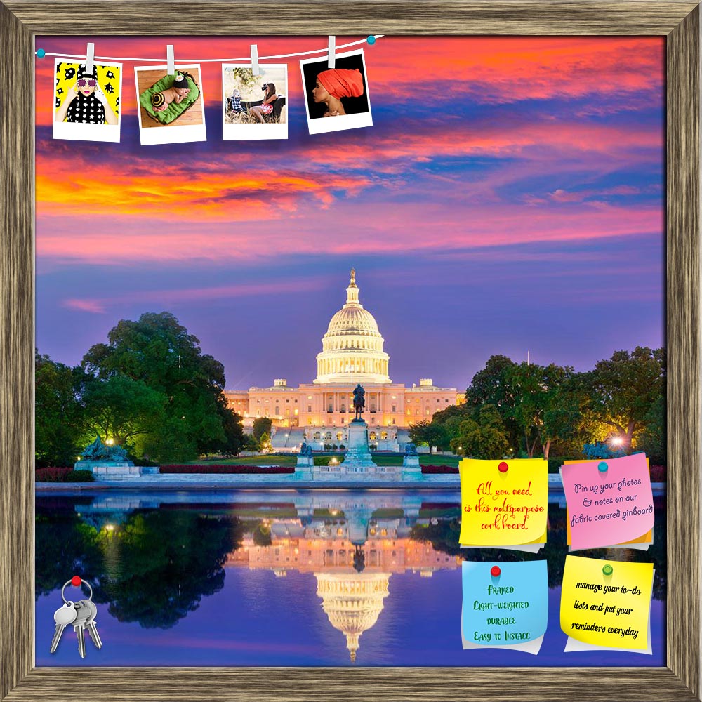 ArtzFolio Capitol Building Sunset Congress, Washington DC USA Printed Bulletin Board Notice Pin Board Soft Board | Framed-Bulletin Boards Framed-AZSAO36931807BLB_FR_L-Image Code 5004319 Vishnu Image Folio Pvt Ltd, IC 5004319, ArtzFolio, Bulletin Boards Framed, Places, Photography, capitol, building, sunset, congress, washington, dc, usa, printed, bulletin, board, notice, pin, soft, framed, america, american, architecture, blue, capital, city, columbia, dawn, democracy, district, dome, dusk, facade, famous, 