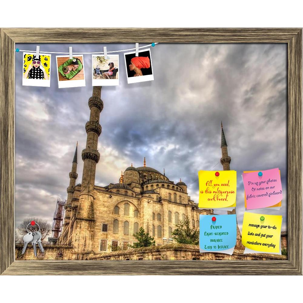 ArtzFolio Sultan Ahmet Mosque In Istanbul, Turkey Printed Bulletin Board Notice Pin Board Soft Board | Framed-Bulletin Boards Framed-AZSAO36943422BLB_FR_L-Image Code 5004320 Vishnu Image Folio Pvt Ltd, IC 5004320, ArtzFolio, Bulletin Boards Framed, Places, Religious, Photography, sultan, ahmet, mosque, in, istanbul, turkey, printed, bulletin, board, notice, pin, soft, framed, blue, minaret, islam, architecture, ahmed, landmark, turkish, religion, building, muslim, islamic, ottoman, dome, view, famous, trave