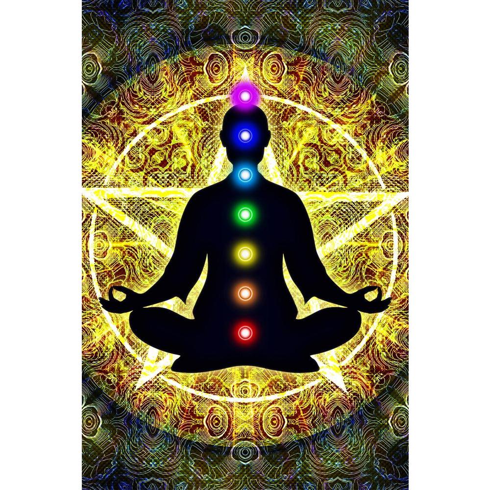 ArtzFolio Meditation D2 Unframed Paper Poster-Paper Posters Unframed-AZART36974290POS_UN_L-Image Code 5004326 Vishnu Image Folio Pvt Ltd, IC 5004326, ArtzFolio, Paper Posters Unframed, Religious, Traditional, Digital Art, meditation, d2, unframed, paper, poster, in, chakras, wall poster large size, wall poster for living room, poster for home decoration, paper poster, big size room poster, framed wall poster for living room, home decor posters, pitaara box, modern art poster, framed poster, wall poster with