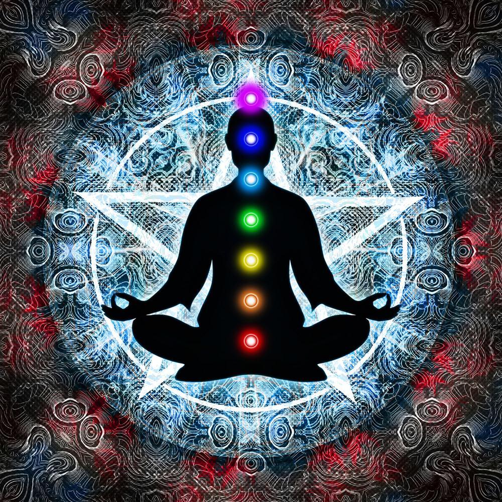 Pitaara Box In Meditation With Chakras Peel & Stick Vinyl Wall Sticker-Laminated Wall Stickers-PBART36974292LAM_UN_L-Image Code 5004327 Vishnu Image Folio Pvt Ltd, IC 5004327, Pitaara Box, Laminated Wall Stickers, Religious, Traditional, Digital Art, in, meditation, with, chakras, peel, stick, vinyl, wall, sticker, wall sticker for bedroom, large size wall decal, wall sticker for drawing room, living room wall sticker decal, artzfolio, decorative wall sticker decal, big size wall sticker, waterproof wall st