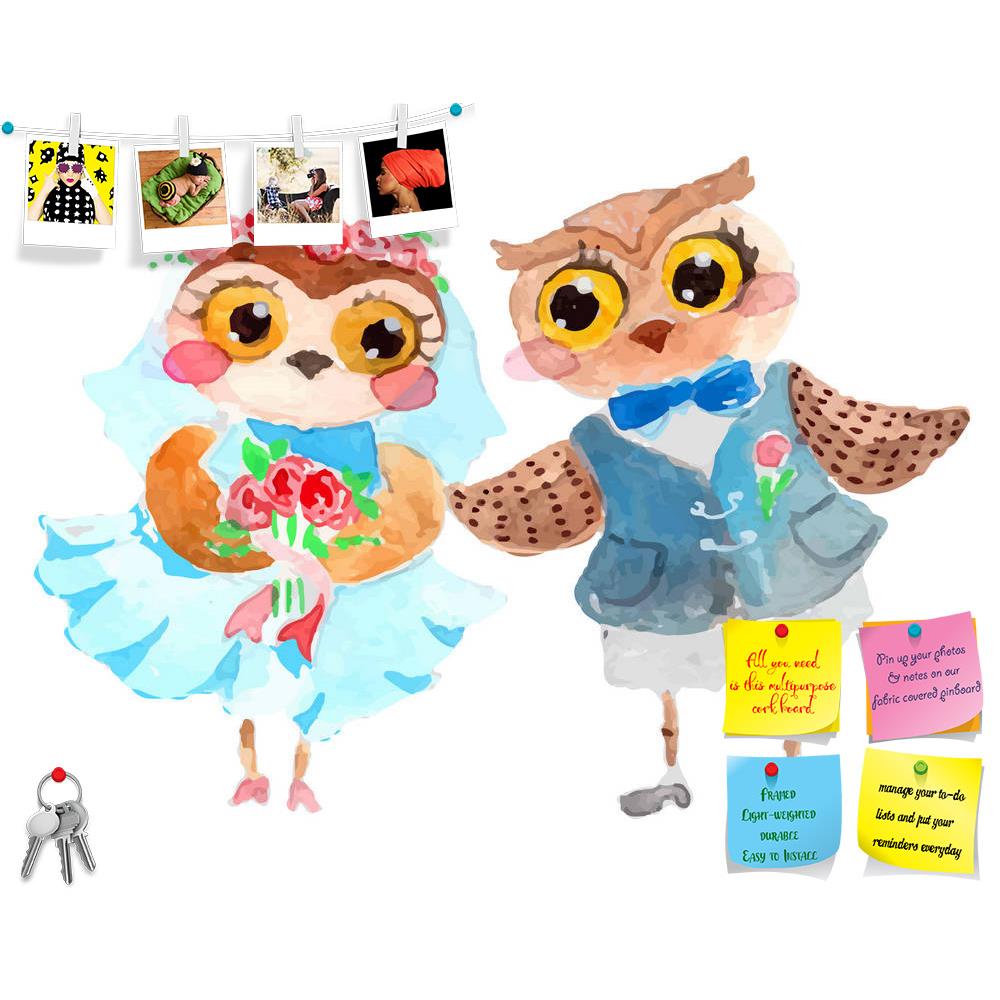 ArtzFolio Cute Owls Printed Bulletin Board Notice Pin Board Soft Board | Frameless-Bulletin Boards Frameless-AZSAO37141047BLB_FL_L-Image Code 5004334 Vishnu Image Folio Pvt Ltd, IC 5004334, ArtzFolio, Bulletin Boards Frameless, Birds, Kids, Digital Art, cute, owls, printed, bulletin, board, notice, pin, soft, frameless, watercolor, over, white, pin up board, push pin board, extra large cork board, big pin board, notice board, small bulletin board, cork board, wall notice board, giant cork board, bulletin bo