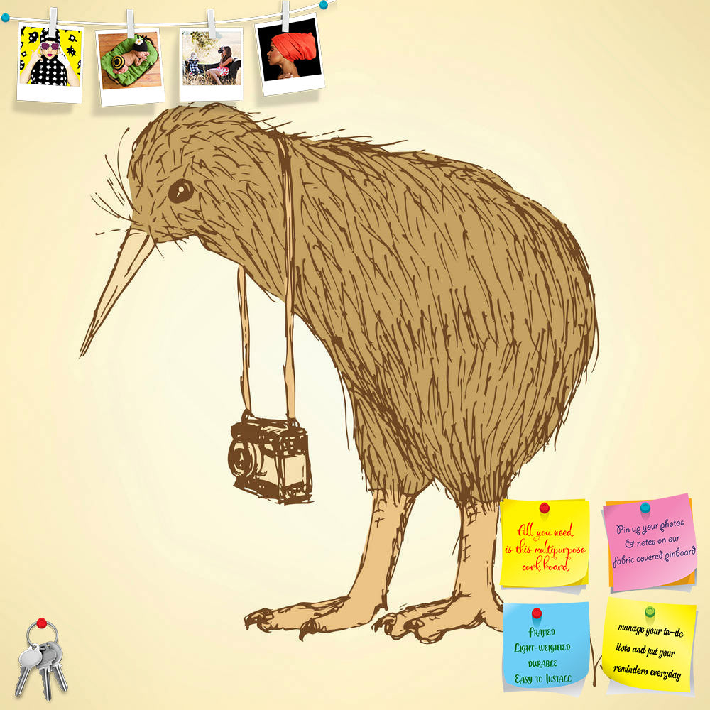 ArtzFolio Fancy Kiwi Bird Printed Bulletin Board Notice Pin Board Soft Board | Frameless-Bulletin Boards Frameless-AZSAO37150389BLB_FL_L-Image Code 5004335 Vishnu Image Folio Pvt Ltd, IC 5004335, ArtzFolio, Bulletin Boards Frameless, Birds, Kids, Digital Art, fancy, kiwi, bird, printed, bulletin, board, notice, pin, soft, frameless, sketch, vintage, style, pin up board, push pin board, extra large cork board, big pin board, notice board, small bulletin board, cork board, wall notice board, giant cork board,