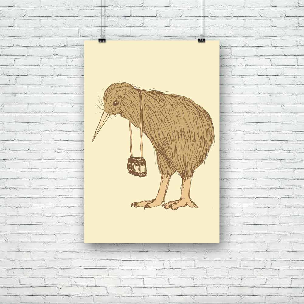 Fancy Kiwi Bird Unframed Paper Poster-Paper Posters Unframed-POS_UN-IC 5004335 IC 5004335, Alphabets, Ancient, Animals, Animated Cartoons, Art and Paintings, Birds, Caricature, Cartoons, Decorative, Digital, Digital Art, Drawing, Graphic, Hipster, Historical, Illustrations, Medieval, People, Retro, Signs, Signs and Symbols, Sketches, Vintage, Wildlife, fancy, kiwi, bird, unframed, paper, poster, alphabet, animal, art, backdrop, background, beak, beautiful, beauty, cartoon, character, color, colorful, concep