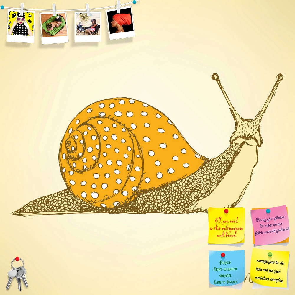 ArtzFolio Fancy Snaill Printed Bulletin Board Notice Pin Board Soft Board | Frameless-Bulletin Boards Frameless-AZSAO37150520BLB_FL_L-Image Code 5004336 Vishnu Image Folio Pvt Ltd, IC 5004336, ArtzFolio, Bulletin Boards Frameless, Animals, Kids, Digital Art, fancy, snaill, printed, bulletin, board, notice, pin, soft, frameless, sketch, vintage, style, pin up board, push pin board, extra large cork board, big pin board, notice board, small bulletin board, cork board, wall notice board, giant cork board, bull