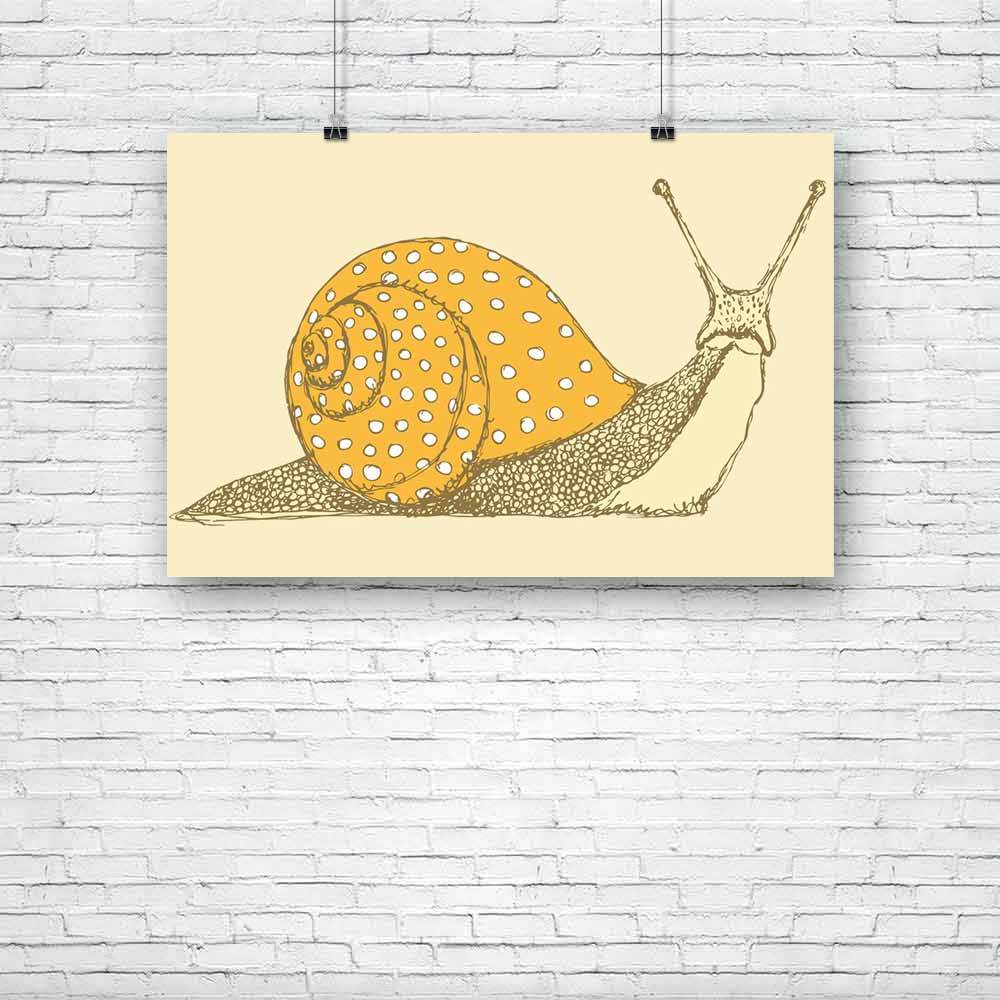 Fancy Snaill Unframed Paper Poster-Paper Posters Unframed-POS_UN-IC 5004336 IC 5004336, Alphabets, Ancient, Animals, Animated Cartoons, Art and Paintings, Caricature, Cartoons, Decorative, Digital, Digital Art, Drawing, Graphic, Hipster, Historical, Illustrations, Medieval, Nature, Retro, Scenic, Signs, Signs and Symbols, Sketches, Symbols, Vintage, fancy, snaill, unframed, paper, poster, alphabet, animal, art, backdrop, background, beautiful, beauty, cartoon, color, colorful, concept, creative, decoration,