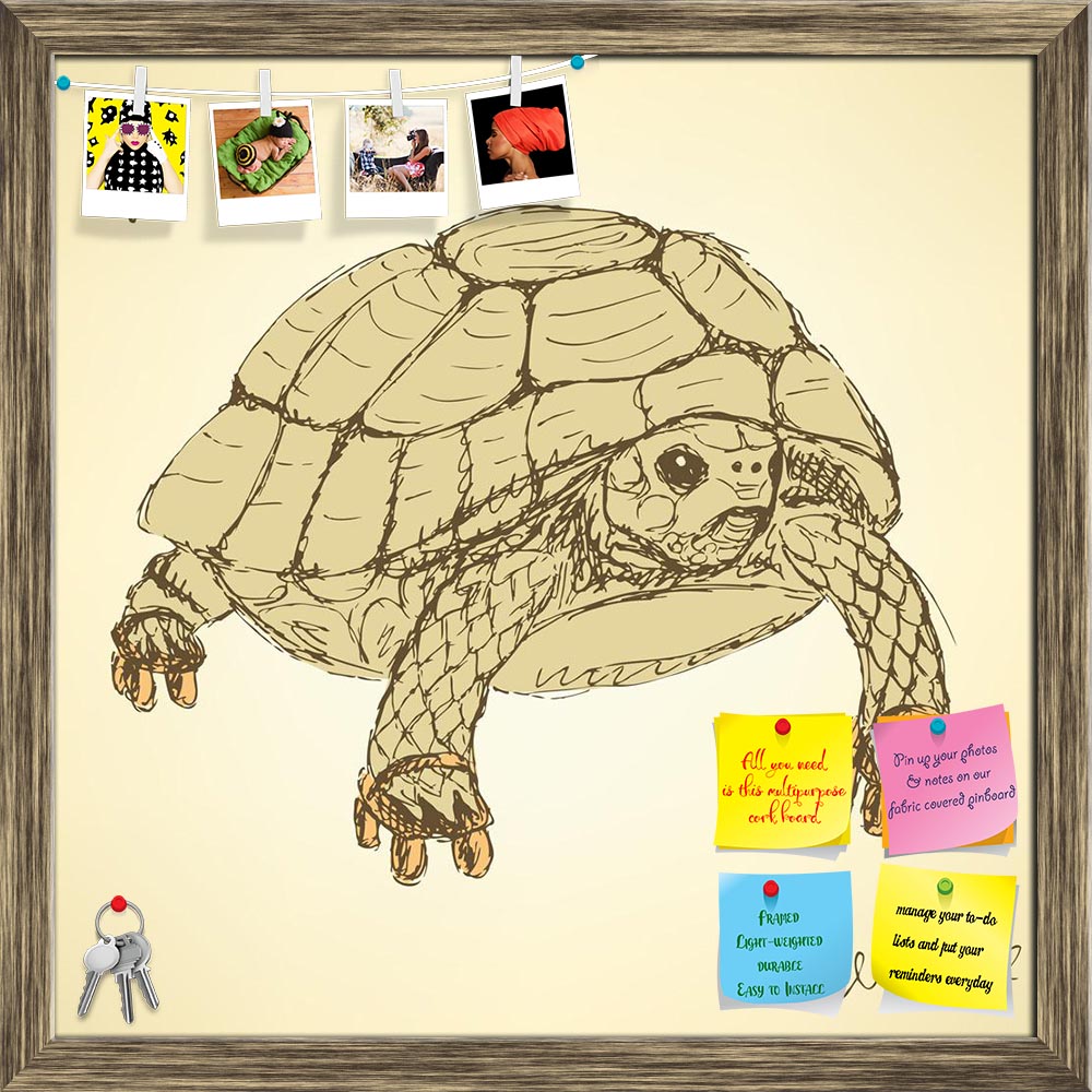 ArtzFolio Fancy Turtle Printed Bulletin Board Notice Pin Board Soft Board | Framed-Bulletin Boards Framed-AZSAO37150559BLB_FR_L-Image Code 5004337 Vishnu Image Folio Pvt Ltd, IC 5004337, ArtzFolio, Bulletin Boards Framed, Animals, Kids, Digital Art, fancy, turtle, printed, bulletin, board, notice, pin, soft, framed, sketch, vintage, style, pin up board, push pin board, extra large cork board, big pin board, notice board, small bulletin board, cork board, wall notice board, giant cork board, bulletin board, 