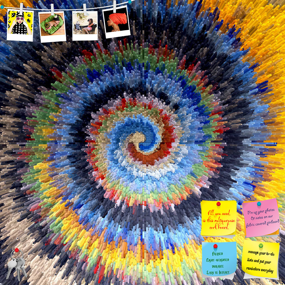 ArtzFolio Abstract Artwork D200 Printed Bulletin Board Notice Pin Board Soft Board | Frameless-Bulletin Boards Frameless-AZSAO37196659BLB_FL_L-Image Code 5004341 Vishnu Image Folio Pvt Ltd, IC 5004341, ArtzFolio, Bulletin Boards Frameless, Abstract, Digital Art, artwork, d200, printed, bulletin, board, notice, pin, soft, frameless, multicolor, textured, background, spiral, movement, illustration, outburst, illusion, circle, circular, torsion, swirl, power, volute, vortex, art, blast, blowup, red, blue, yell