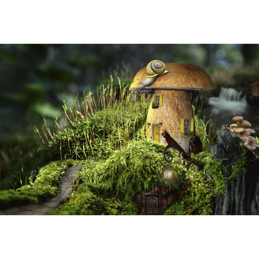 Fairy House Canvas Painting Synthetic Frame-Paintings MDF Framing-AFF_FR-IC 5004343 IC 5004343, Botanical, Collages, Fantasy, Floral, Flowers, Futurism, Illustrations, Nature, Science Fiction, Space, Wooden, fairy, house, canvas, painting, synthetic, frame, adoption, bell, board, bridge, bucket, call, cheerful, collage, concept, contemplation, crazy, dream, experience, fabulous, feelings, fence, fiction, future, ghost, grass, happy, illusion, illustration, knowledge, manipulation, moss, mystery, mystical, p