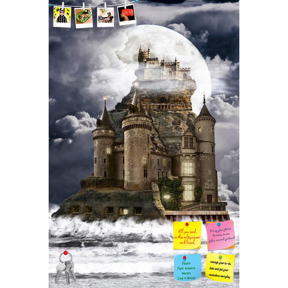 ArtzFolio Fairy House D3 Printed Bulletin Board Notice Pin Board Soft Board | Frameless-Bulletin Boards Frameless-AZSAO37210245BLB_FL_L-Image Code 5004346 Vishnu Image Folio Pvt Ltd, IC 5004346, ArtzFolio, Bulletin Boards Frameless, Fantasy, Digital Art, fairy, house, d3, printed, bulletin, board, notice, pin, soft, frameless, series, rock, fictional, illustration, situation, form, collage, photos, castle, tower, stone, sea, storm, night, dusk, moon, anxiety, sleepwalking, waiting, multilevel, inflexible, o