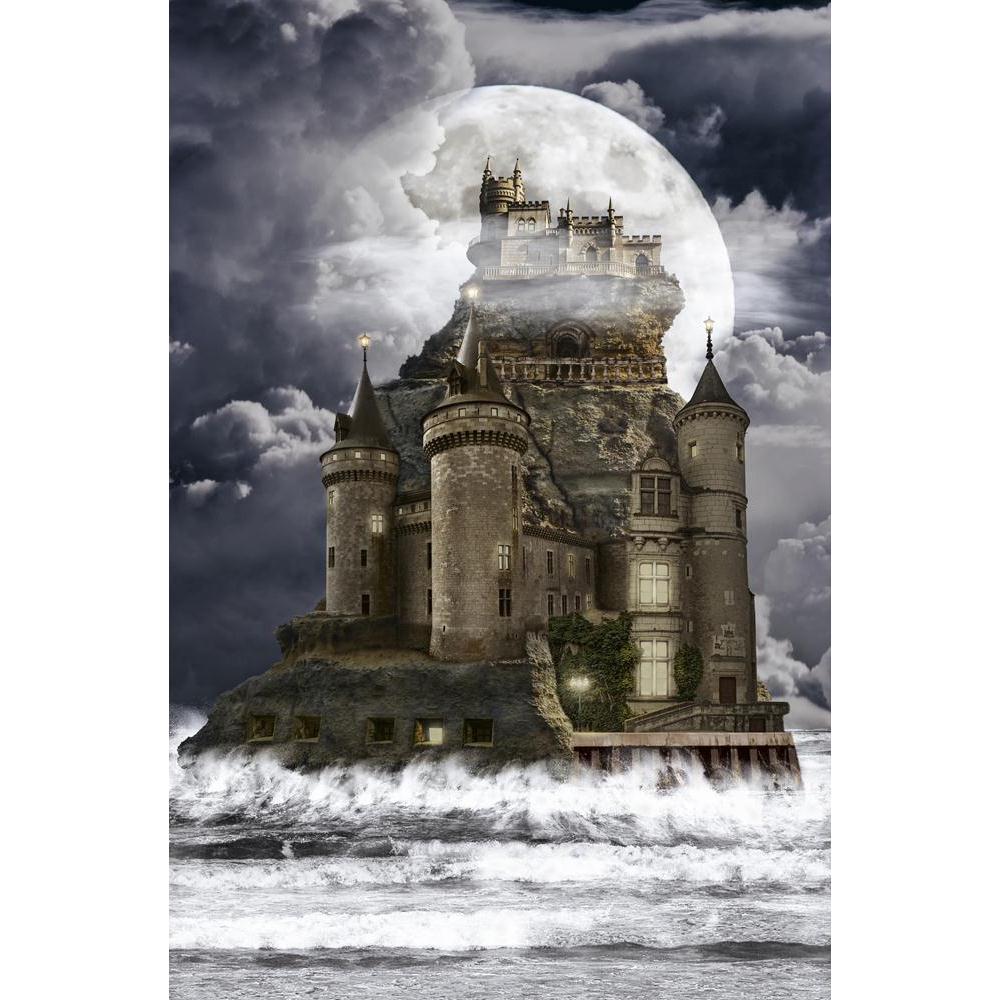 Fairy House Canvas Painting Synthetic Frame-Paintings MDF Framing-AFF_FR-IC 5004346 IC 5004346, Collages, Fantasy, Futurism, Illustrations, Marble and Stone, Science Fiction, Space, fairy, house, canvas, painting, synthetic, frame, adoption, anxiety, castle, collage, contemplation, crazy, dream, dusk, experience, feelings, fiction, future, hope, illusion, illustration, inside, lonely, manipulation, moon, multilevel, mystery, mystical, night, old, past, philosophy, present, resistance, rock, sea, sleep, slee