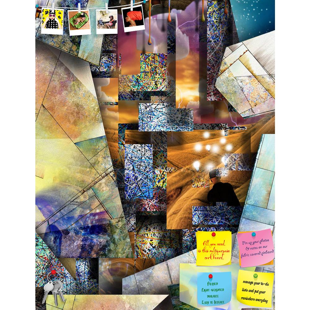 ArtzFolio Human Earth Sky Symbols Printed Bulletin Board Notice Pin Board Soft Board | Frameless-Bulletin Boards Frameless-AZSAO37231394BLB_FL_L-Image Code 5004348 Vishnu Image Folio Pvt Ltd, IC 5004348, ArtzFolio, Bulletin Boards Frameless, Abstract, Surrealism, Digital Art, human, earth, sky, symbols, printed, bulletin, board, notice, pin, soft, frameless, depth, dimension, angular, modern, background, design, art, geometric, artistic, artwork, creative, abstraction, contemporary, colorful, pattern, moder