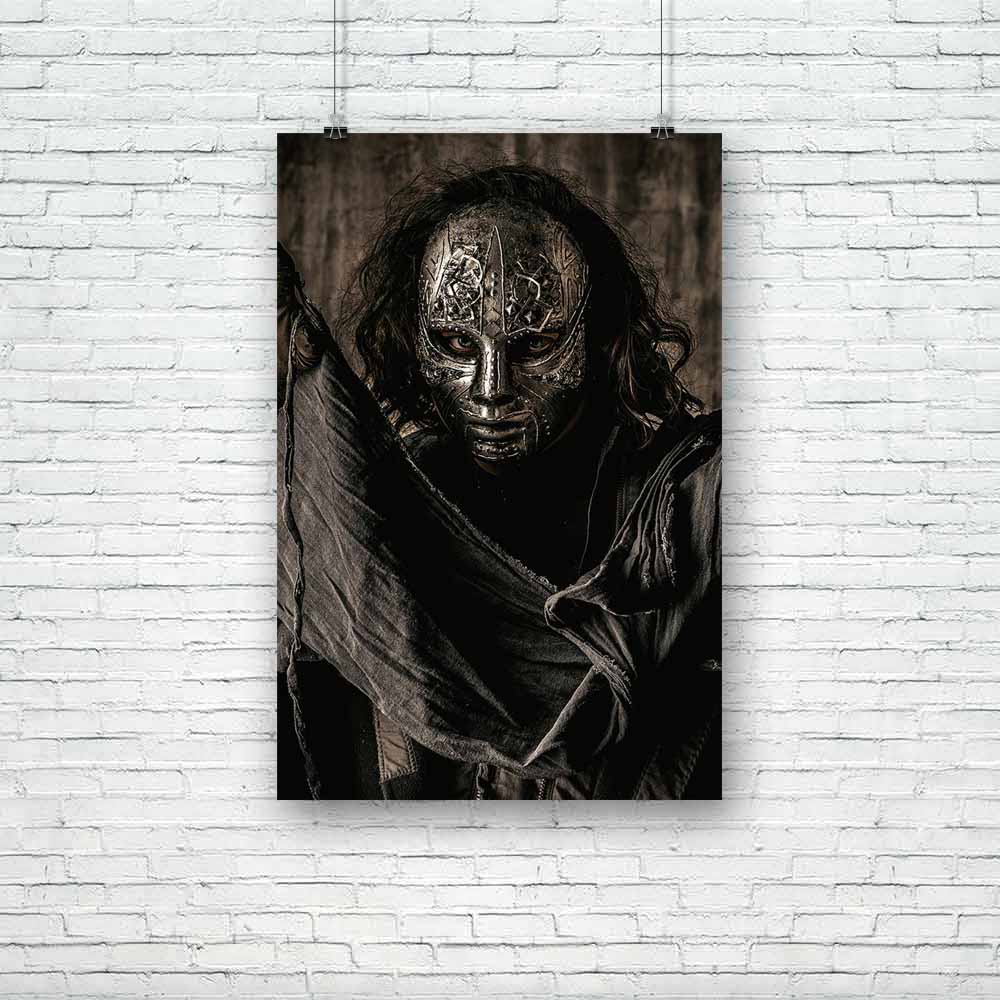 Mysterious Man In Iron Mask Unframed Paper Poster-Paper Posters Unframed-POS_UN-IC 5004351 IC 5004351, Ancient, Art and Paintings, Fantasy, Futurism, Gothic, Individuals, Medieval, People, Portraits, Steampunk, Vintage, Metallic, mysterious, man, in, iron, mask, unframed, paper, poster, devil, demon, cyborg, masquerade, art, carnival, clothes, costume, cyberpunk, dark, death, evil, expressive, eyes, face, faceless, fantastic, fear, futuristic, gear, ghost, halloween, hell, horror, industrial, machine, magic