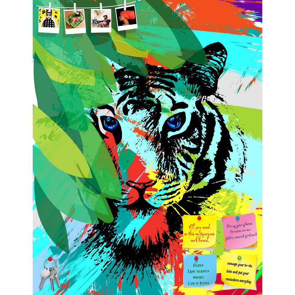 ArtzFolio Tiger Under Leafes Printed Bulletin Board Notice Pin Board Soft Board | Frameless-Bulletin Boards Frameless-AZSAO37261949BLB_FL_L-Image Code 5004352 Vishnu Image Folio Pvt Ltd, IC 5004352, ArtzFolio, Bulletin Boards Frameless, Animals, Kids, Digital Art, tiger, under, leafes, printed, bulletin, board, notice, pin, soft, frameless, vector, pin up board, push pin board, extra large cork board, big pin board, notice board, small bulletin board, cork board, wall notice board, giant cork board, bulleti