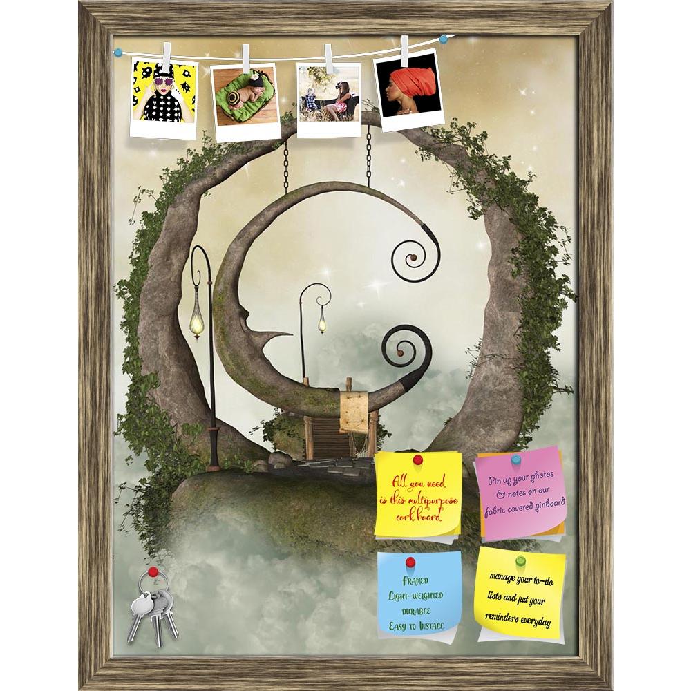 ArtzFolio Fantasy Landscape With Floating Island In The Sky D2 Printed Bulletin Board Notice Pin Board Soft Board | Framed-Bulletin Boards Framed-AZSAO37340388BLB_FR_L-Image Code 5004358 Vishnu Image Folio Pvt Ltd, IC 5004358, ArtzFolio, Bulletin Boards Framed, Fantasy, Kids, Landscapes, Fine Art Reprint, landscape, with, floating, island, in, the, sky, d2, printed, bulletin, board, notice, pin, soft, framed, bridge, flowers, fairy, angel, wing, backdrops, background, fairytale, dream, art, fae, princess, d