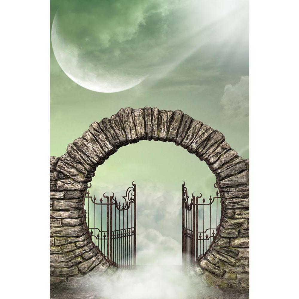 ArtzFolio Fantasy Landscape In The Heaven With Gate Unframed Paper Poster-Paper Posters Unframed-AZART37340496POS_UN_L-Image Code 5004359 Vishnu Image Folio Pvt Ltd, IC 5004359, ArtzFolio, Paper Posters Unframed, Fantasy, Kids, Landscapes, Digital Art, landscape, in, the, heaven, with, gate, unframed, paper, poster, wall, large, size, for, living, room, home, decoration, big, framed, decor, posters, pitaara, box, modern, art, frame, bedroom, amazonbasics, door, drawing, small, decorative, office, reception,