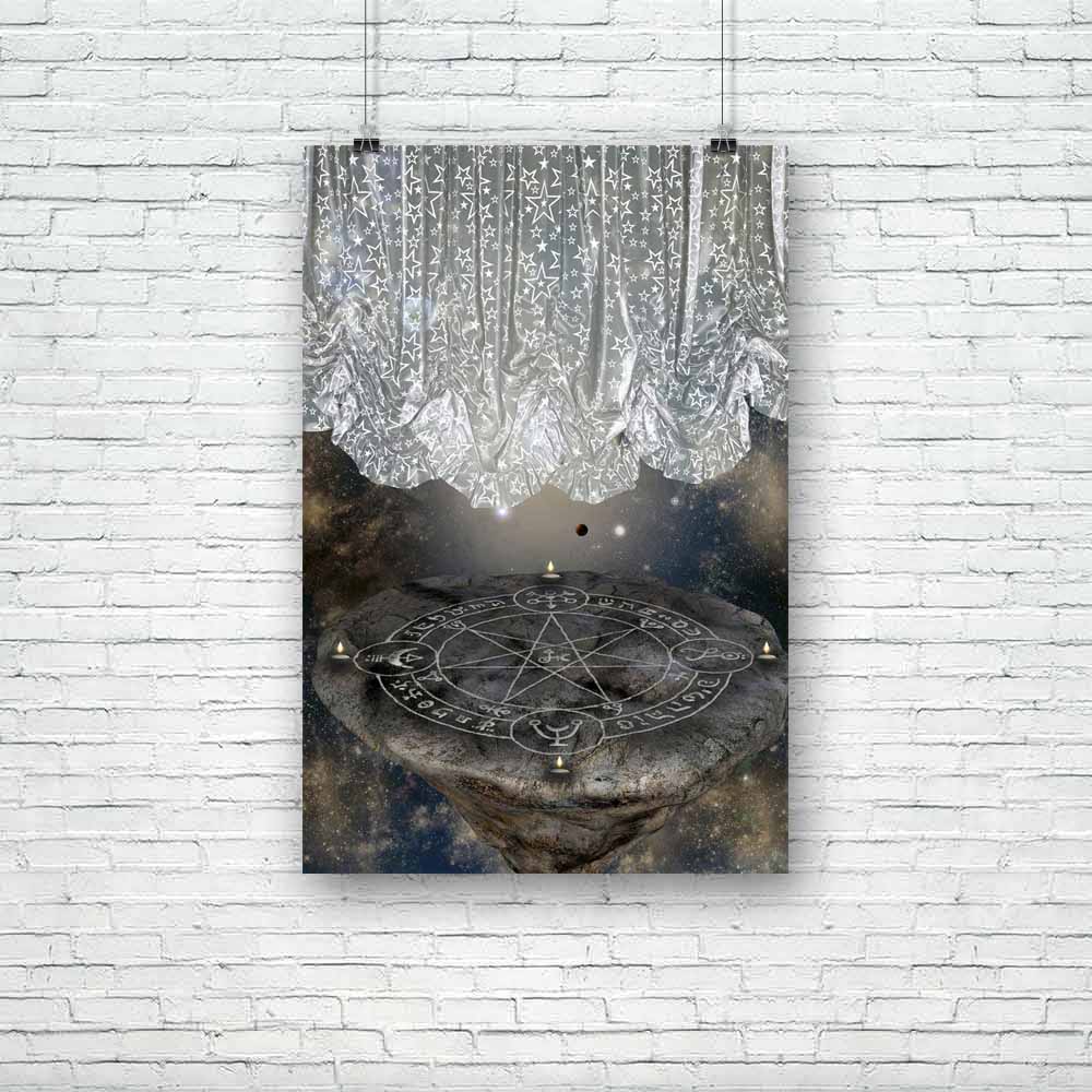 Fantasy Landscape In Sky With Floating Island Unframed Paper Poster-Paper Posters Unframed-POS_UN-IC 5004360 IC 5004360, Art and Paintings, Baby, Books, Children, Digital, Digital Art, Fantasy, Graphic, Kids, Landscapes, Scenic, Signs, Signs and Symbols, Stars, landscape, in, sky, with, floating, island, unframed, paper, poster, angel, wings, amazing, art, backdrops, background, beautiful, candle, charming, cloud, curtain, dream, elf, enchanting, fae, fairy, fairytale, light, magic, manipulation, misty, myt