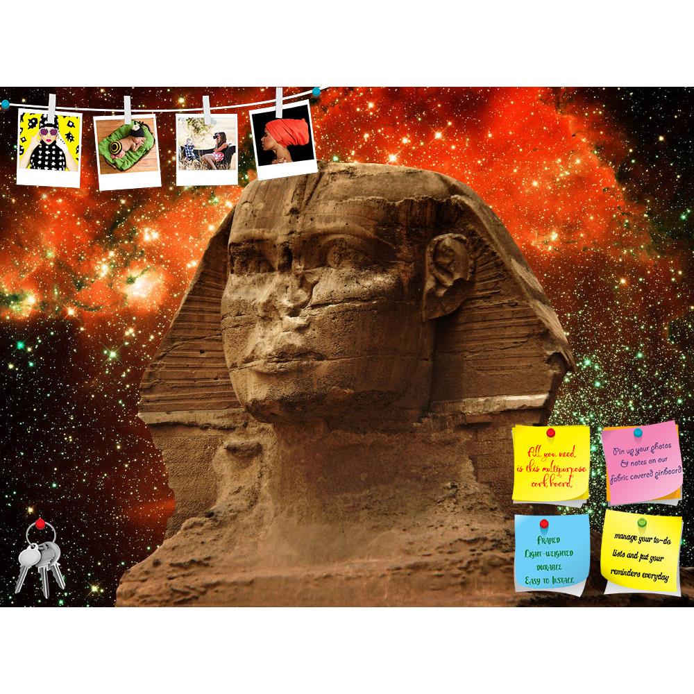 ArtzFolio Great Sphinx Of Giza & Small Magellanic Cloud D2 Printed Bulletin Board Notice Pin Board Soft Board | Frameless-Bulletin Boards Frameless-AZSAO37354485BLB_FL_L-Image Code 5004361 Vishnu Image Folio Pvt Ltd, IC 5004361, ArtzFolio, Bulletin Boards Frameless, Fantasy, Places, Photography, great, sphinx, of, giza, small, magellanic, cloud, d2, printed, bulletin, board, notice, pin, soft, frameless, photo-montage, elements, this, image, furnished, nasa, africa, antique, archeology, architecture, art, a