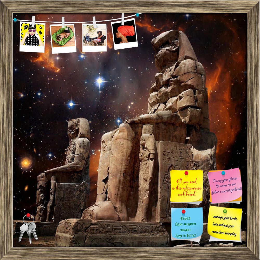 ArtzFolio Colossus Of Memnon & Amenhotep Iii , Egypt Printed Bulletin Board Notice Pin Board Soft Board | Framed-Bulletin Boards Framed-AZSAO37354488BLB_FR_L-Image Code 5004362 Vishnu Image Folio Pvt Ltd, IC 5004362, ArtzFolio, Bulletin Boards Framed, Fantasy, Places, Photography, colossus, of, memnon, amenhotep, iii, egypt, printed, bulletin, board, notice, pin, soft, framed, representing, small, magellanic, cloud, background, elements, this, image, furnished, nasa, africa, ancient, antique, archeology, ar