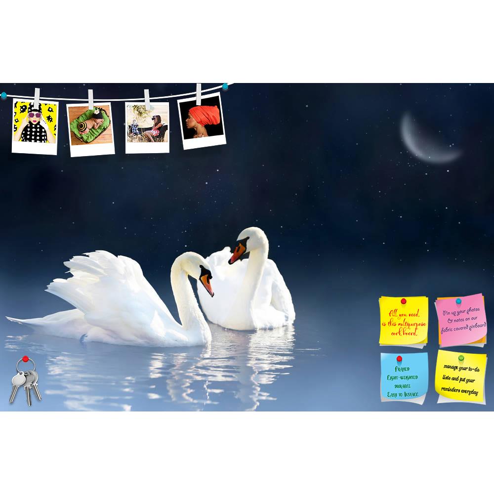 ArtzFolio Swan Couple In Lake Printed Bulletin Board Notice Pin Board Soft Board | Frameless-Bulletin Boards Frameless-AZSAO37376469BLB_FL_L-Image Code 5004366 Vishnu Image Folio Pvt Ltd, IC 5004366, ArtzFolio, Bulletin Boards Frameless, Birds, Photography, swan, couple, in, lake, printed, bulletin, board, notice, pin, soft, frameless, love, night, mist, water, nature, wildlife, bird, white, morning, sunrise, tranquil, reflection, fog, blue, calm, landscape, beauty, peace, peaceful, romance, purity, dawn, l