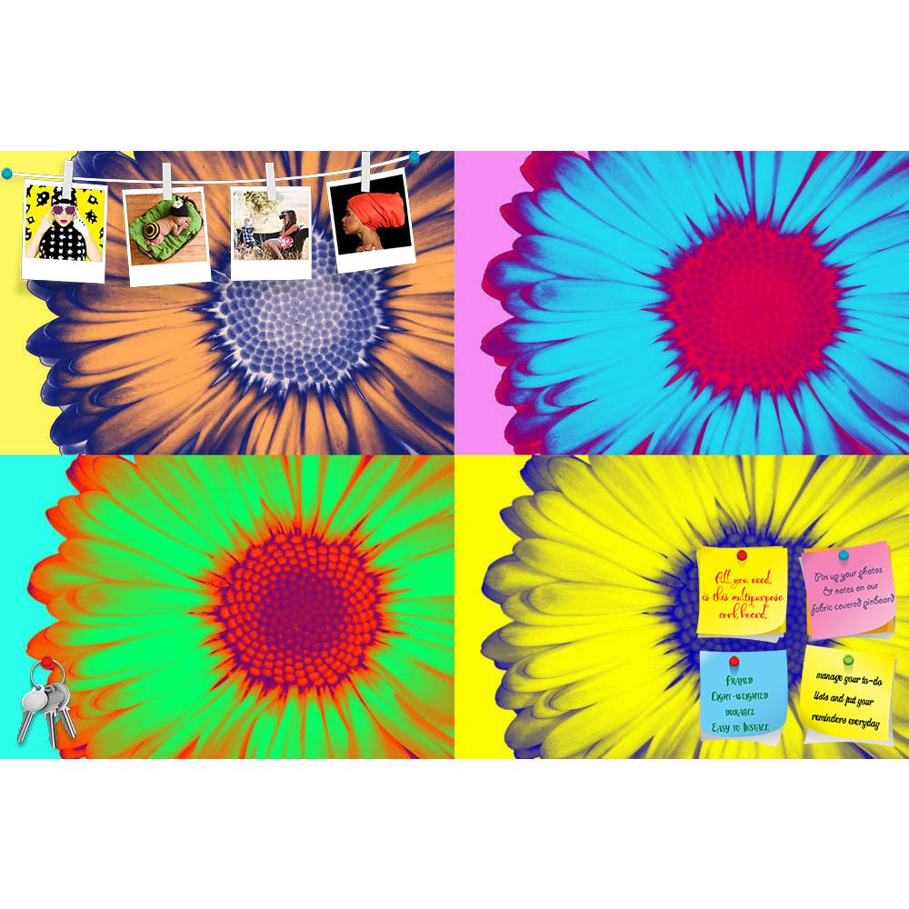 ArtzFolio Pop Art Style Printed Bulletin Board Notice Pin Board Soft Board | Frameless-Bulletin Boards Frameless-AZSAO37385428BLB_FL_L-Image Code 5004368 Vishnu Image Folio Pvt Ltd, IC 5004368, ArtzFolio, Bulletin Boards Frameless, Floral, Digital Art, pop, art, style, printed, bulletin, board, notice, pin, soft, frameless, flower, daisie, detail, warhol, abstract, design, popart, wallpaper, decoration, square, funky, green, yellow, blue, cyan, orange, red, pink, spring, summer, graphic, pop-art, drawing, f