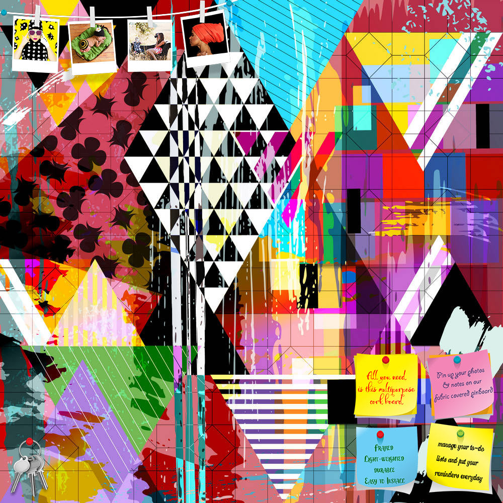 ArtzFolio Abstract Artwork D203 Printed Bulletin Board Notice Pin Board Soft Board | Frameless-Bulletin Boards Frameless-AZSAO37438985BLB_FL_L-Image Code 5004382 Vishnu Image Folio Pvt Ltd, IC 5004382, ArtzFolio, Bulletin Boards Frameless, Abstract, Kids, Digital Art, artwork, d203, printed, bulletin, board, notice, pin, soft, frameless, background, strokes, splashes, stripes, triangles, pin up board, push pin board, extra large cork board, big pin board, notice board, small bulletin board, cork board, wall